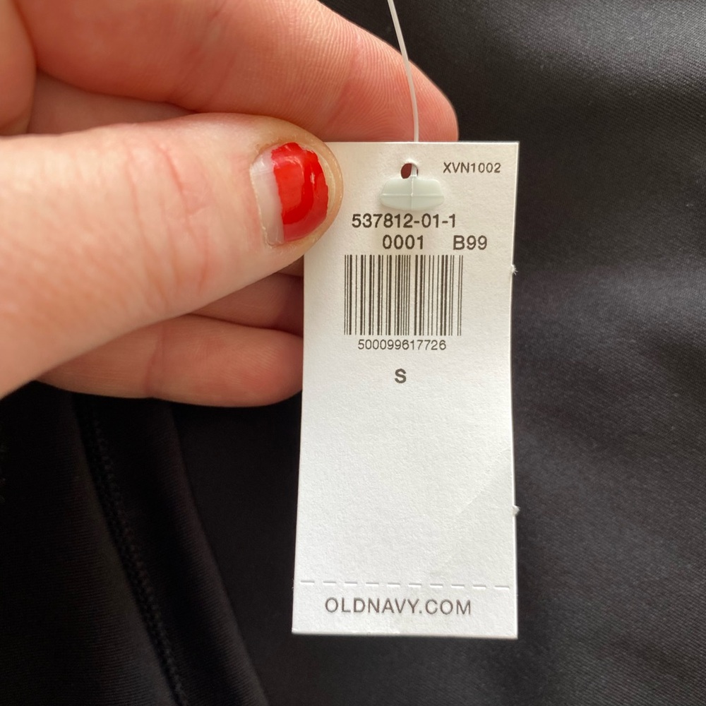 Old Navy Black Powersoft High Rise Leggings - Picture 2 of 5